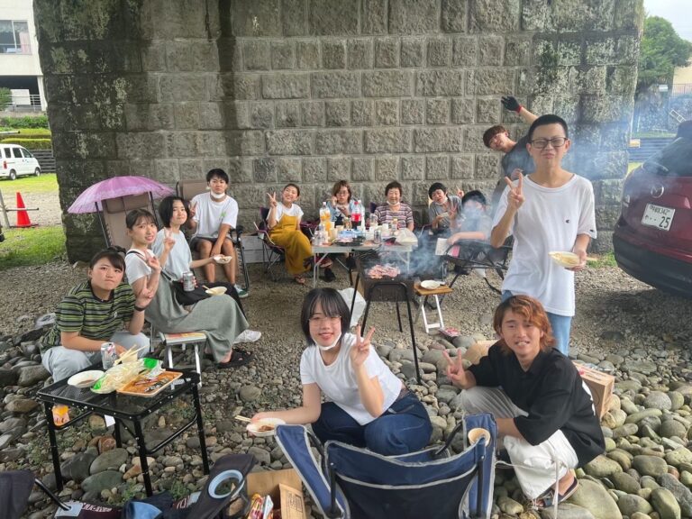 みんなでバーベキュー