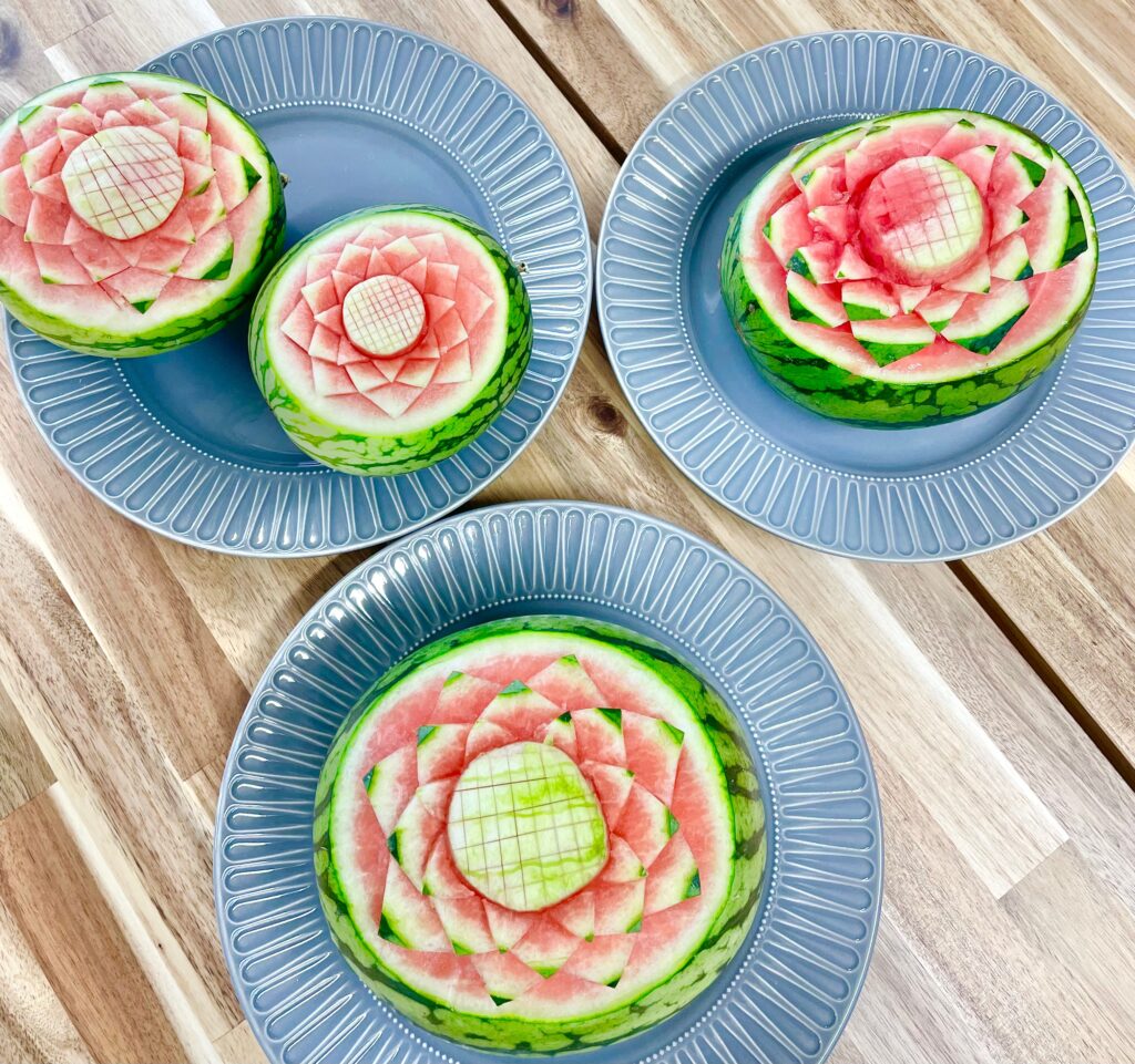 スイカカービング